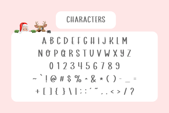 Festive Conifer Font - Preview 2