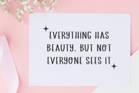 Festive Conifer Font - Preview 5