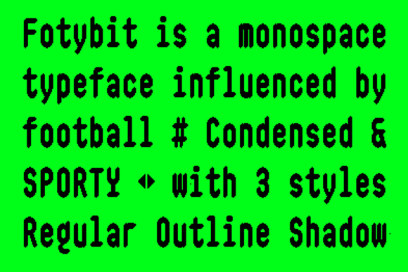 Fotybit Family Font - Preview 6