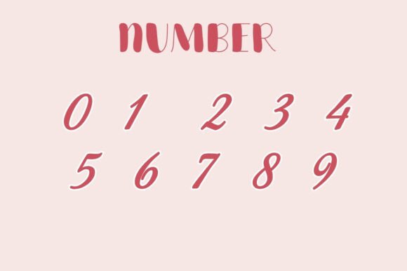 Heart Love Valentine Font - Preview 3