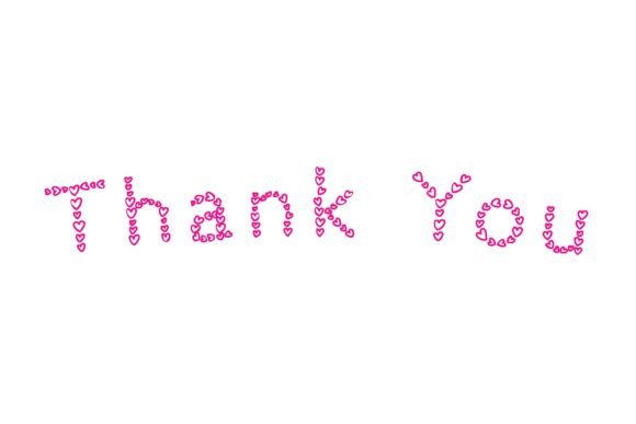 Heart Stroke Font PNG with transparent background - Preview 2