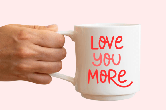 Hearts Valentine Font font preview - 1