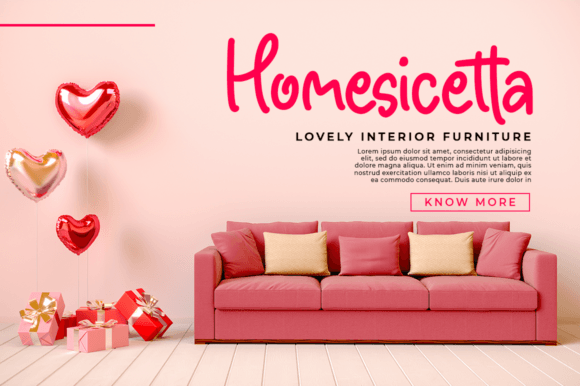 Heartsings Font - Preview 6