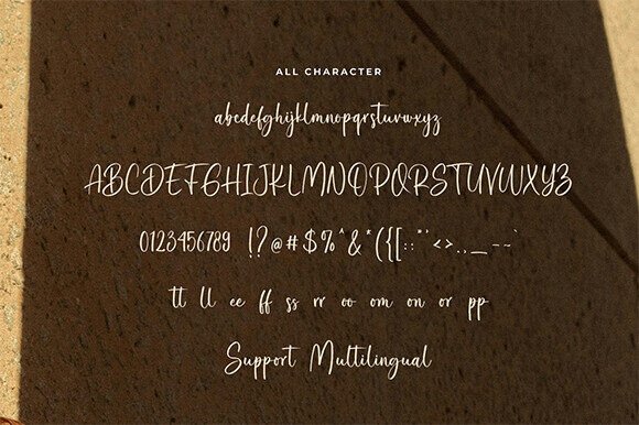 Hi Senorita Font PNG with transparent background - Preview 6