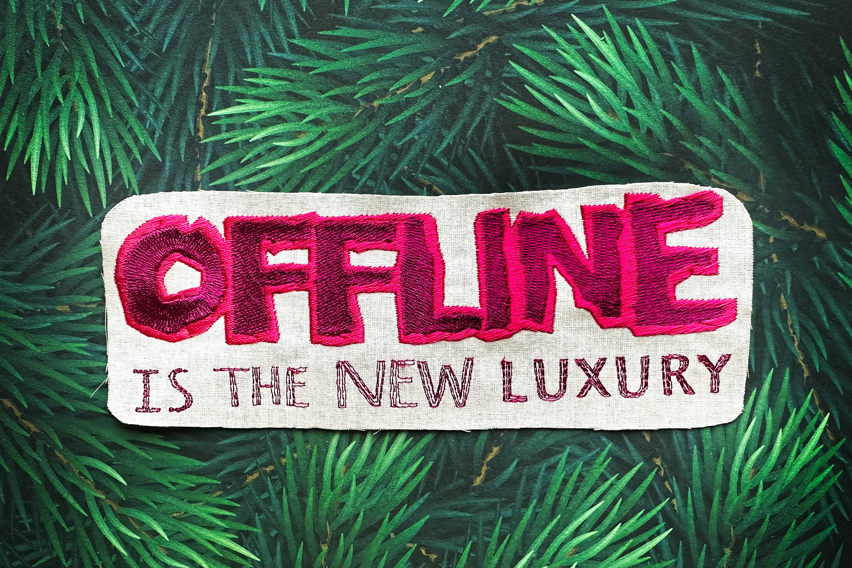 Humorous Phrase Machine Embroidery Desig