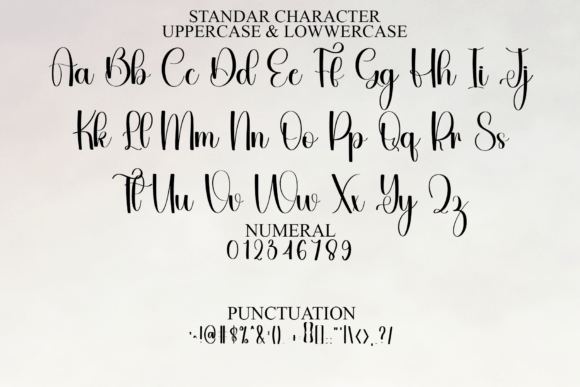 Lucky Smile Font PNG with transparent background - Preview 2