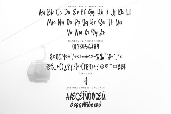 Miracle Handwritten Font PNG with transparent background - Preview 5