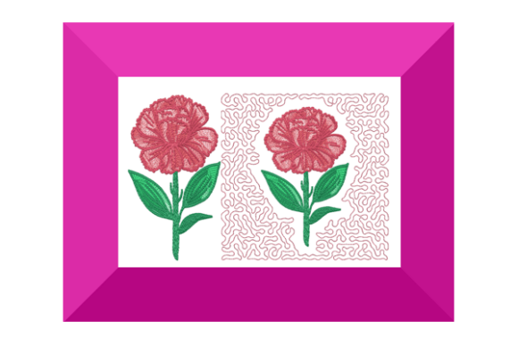 Quilting Quilt Carnation January Flower