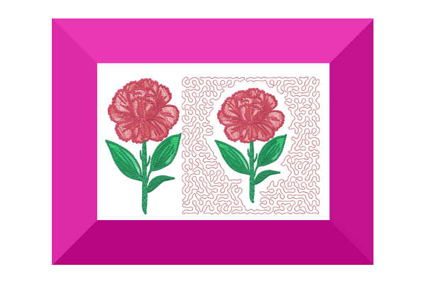 Quilting Quilt Carnation January Flower