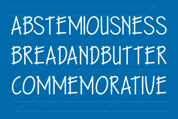Redishand Font font preview - 5