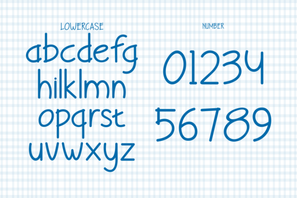 Redishand Font font preview - 6