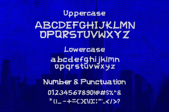 Rockin Font PNG with transparent background - Preview 1