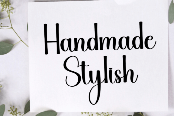 Smart Handwriting Font PNG with transparent background - Preview 4