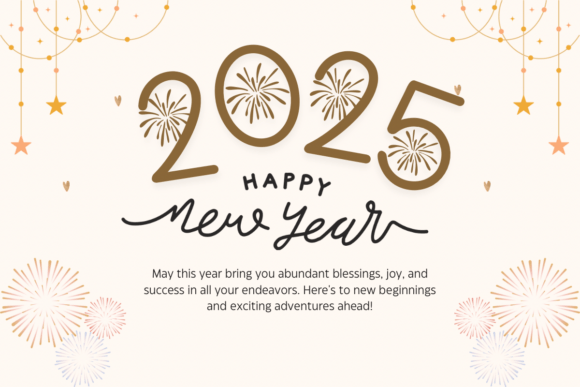 Happy New Year Font - Preview 3