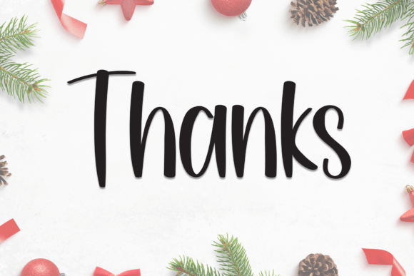 Amelia Christmas Font - Preview 6