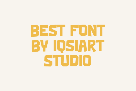 Arigena Font - Preview 3