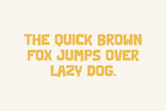 Arigena Font - Preview 4