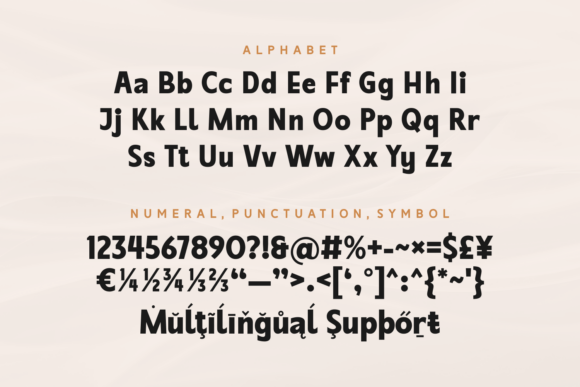 Bearben Font - Preview 1