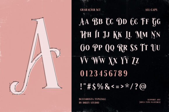 Besta Rosta Font - Preview 3