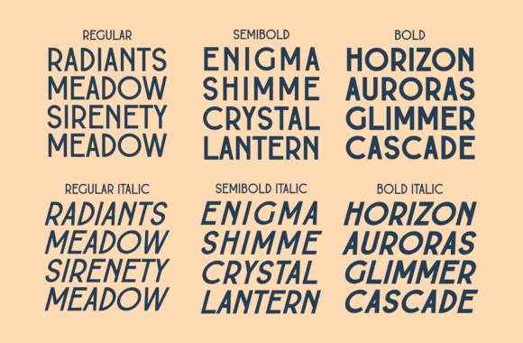 Beyork Font - Preview 3