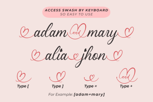 Blooming Romance Duo Font - Preview 1