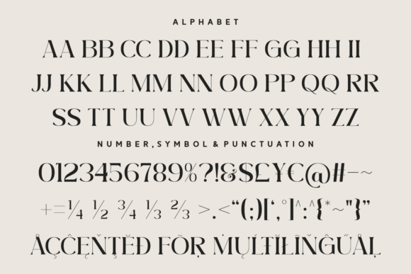 Bosma Font - Preview 1