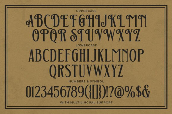 Brakers Stone Font - Preview 6