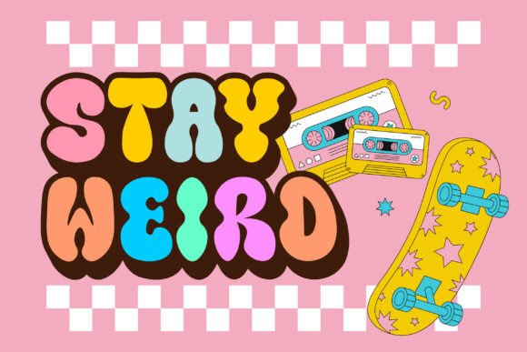 Brown Retro Font - Preview 4