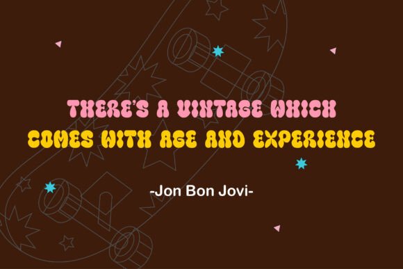 Brown Retro Font - Preview 6