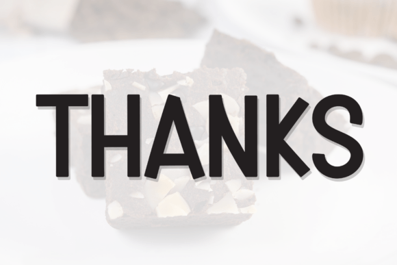 Brownies Font - Preview 6