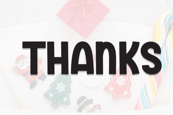 Candy Santa Font - Preview 6
