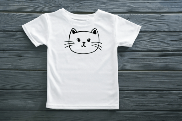 Cat Face Doodle Font - Preview 5