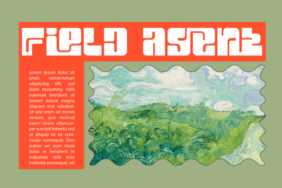 Central Society Font PNG with transparent background - Preview 3