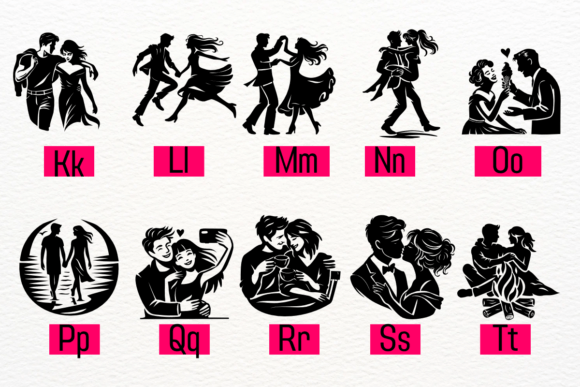 Couple Valentine Font - Preview 1