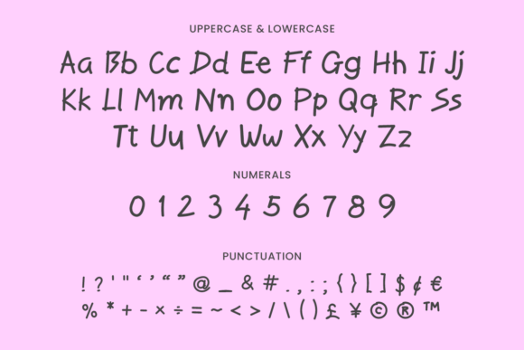 Cutie Sans Font - Preview 1