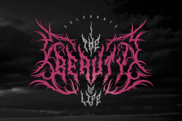 Darkwound Font - Preview 1