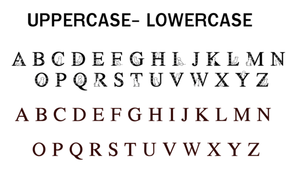 Dog Art Font - Preview 1