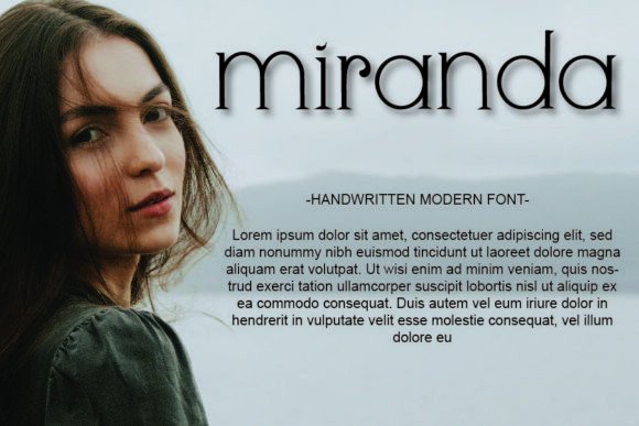 Ethereal Font - Preview 3