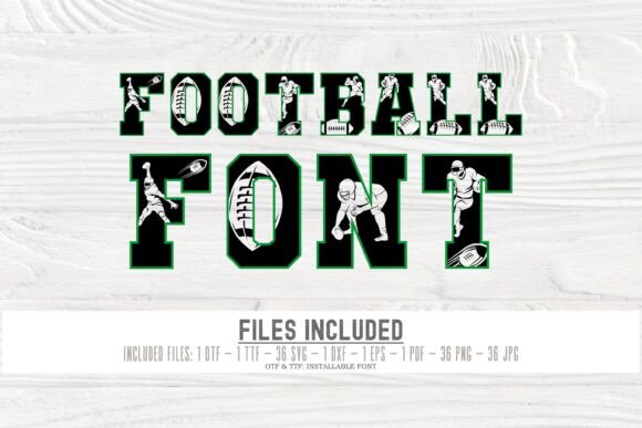 Football Font - Preview 2