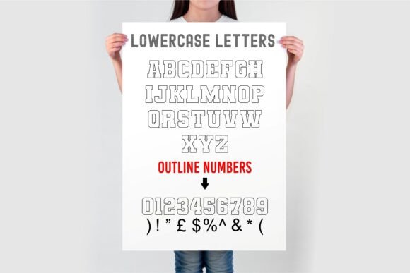 Football Font - Preview 4