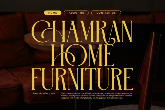 Ghomes Obama Font PNG with transparent background - Preview 4