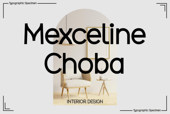 Gither Choba Font - Preview 3