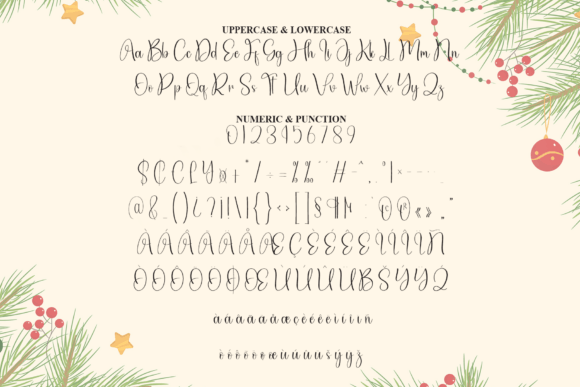 Great Christmas Font - Preview 6