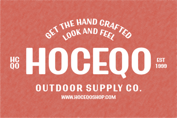 Grend Goceq Font - Preview 3
