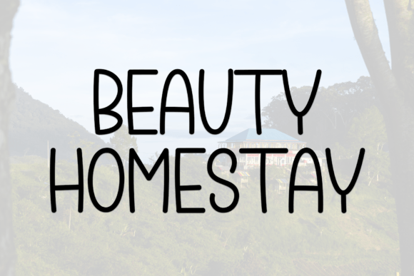 Homestay Font - Preview 6