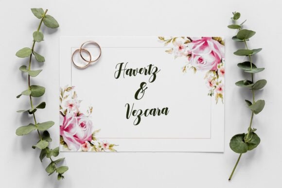 Lovaria Font PNG with transparent background - Preview 3