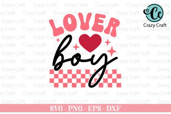 Lover Boy SVG, Kids Valentine Svg