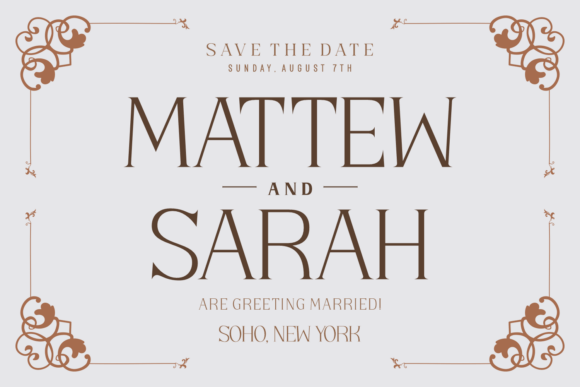 Mestica Font PNG with transparent background - Preview 2