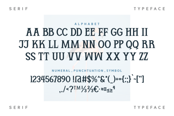 Moero Font PNG with transparent background - Preview 3