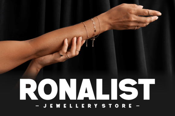 Rekha Bronz Font PNG with transparent background - Preview 1